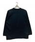 WHITE MOUNTAINEERING (ホワイトマウンテ二アニング) LOGO APPLIQUED L/S T-SHIRT ブラック サイズ:3：9000円