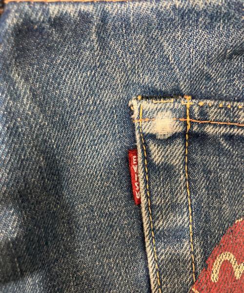 EVISU（エヴィス）EVISU (エヴィス) NO2 カモメペイントデニムパンツ インディゴ サイズ:32の古着・服飾アイテム