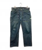 SASSAFRASササフラス）の古着「FALL LEAF DENIM PANTS」｜インディゴ