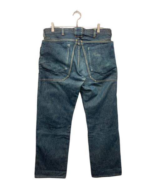 SASSAFRAS（ササフラス）SASSAFRAS (ササフラス) FALL LEAF DENIM PANTS インディゴ サイズ:Lの古着・服飾アイテム