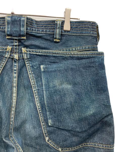 SASSAFRAS（ササフラス）SASSAFRAS (ササフラス) FALL LEAF DENIM PANTS インディゴ サイズ:Lの古着・服飾アイテム