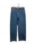 jieda（ジエダ）の古着「DRAPING DENIM PANTS」｜インディゴ