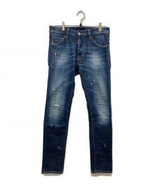 DSQUARED2（ディースクエアード）の古着「デニムパンツ」｜インディゴ
