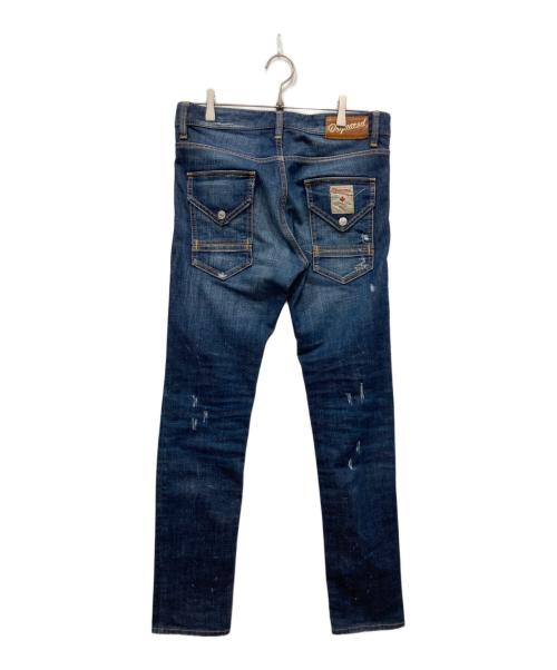 DSQUARED2（ディースクエアード）DSQUARED2 (ディースクエアード) デニムパンツ インディゴ サイズ:44の古着・服飾アイテム
