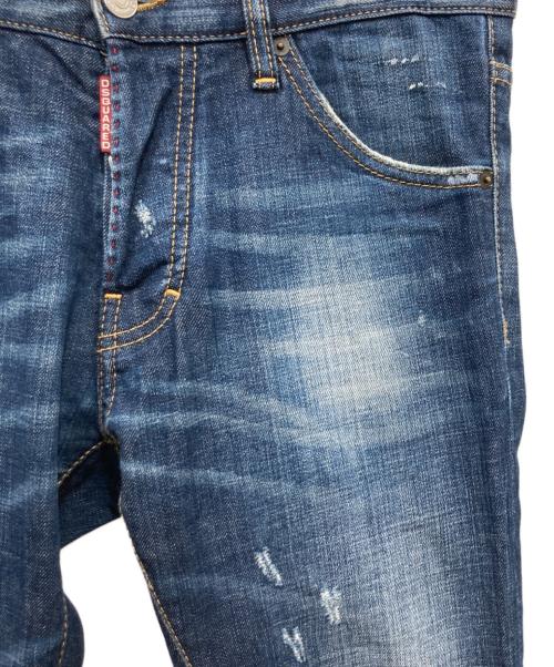DSQUARED2（ディースクエアード）DSQUARED2 (ディースクエアード) デニムパンツ インディゴ サイズ:44の古着・服飾アイテム
