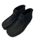 CLARKSクラークス）の古着「Wallabee Boot Black Suede / ワラビー」｜ブラック