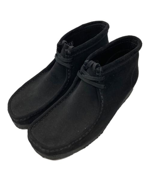 CLARKS（クラークス）CLARKS (クラークス) Wallabee Boot Black Suede / ワラビー ブラック サイズ:26.5の古着・服飾アイテム