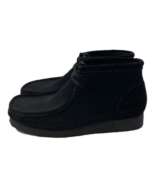 CLARKS（クラークス）CLARKS (クラークス) Wallabee Boot Black Suede / ワラビー ブラック サイズ:26.5の古着・服飾アイテム