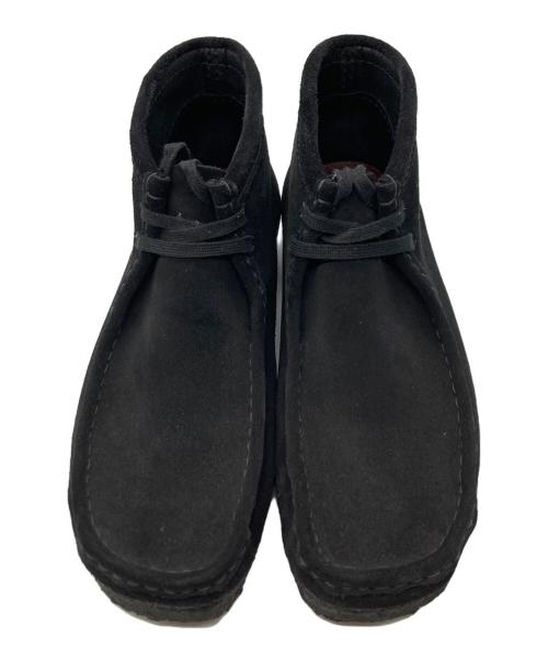 CLARKS（クラークス）CLARKS (クラークス) Wallabee Boot Black Suede / ワラビー ブラック サイズ:26.5の古着・服飾アイテム