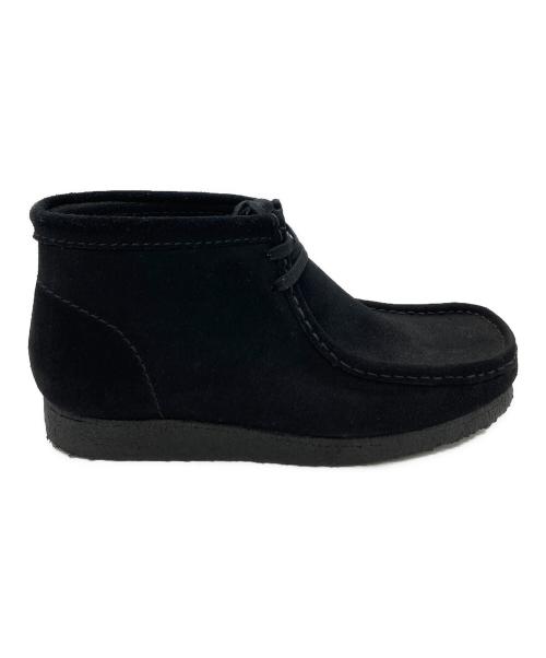 CLARKS（クラークス）CLARKS (クラークス) Wallabee Boot Black Suede / ワラビー ブラック サイズ:26.5の古着・服飾アイテム