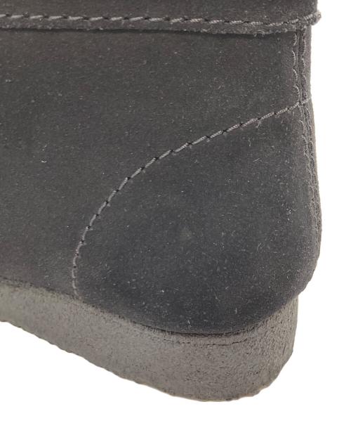 CLARKS（クラークス）CLARKS (クラークス) Wallabee Boot Black Suede / ワラビー ブラック サイズ:26.5の古着・服飾アイテム