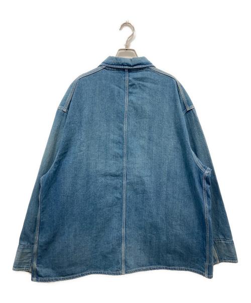 chimala（チマラ）chimala (チマラ) デニムカバーオール インディゴ サイズ:Lの古着・服飾アイテム