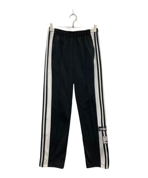 adidas Originals（アディダスオリジナル）adidas Originals (アディダスオリジナル) トラックパンツ ブラック×ホワイト サイズ:Lの古着・服飾アイテム