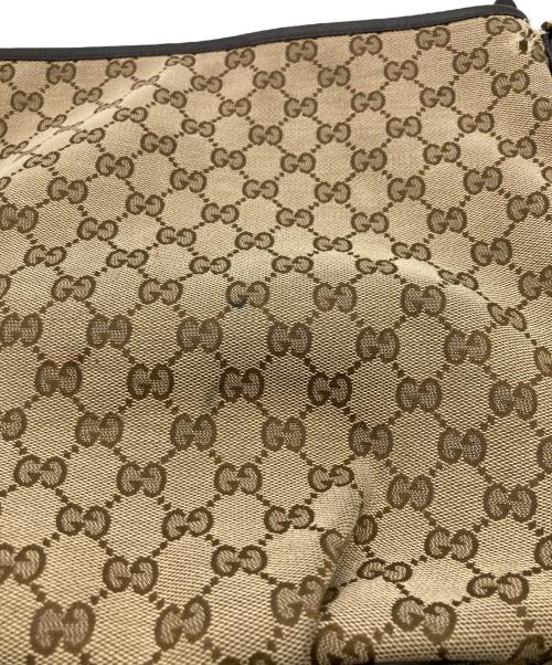 GUCCI（グッチ）GUCCI (グッチ) GGキャンバス ショルダーバッグ ベージュの古着・服飾アイテム