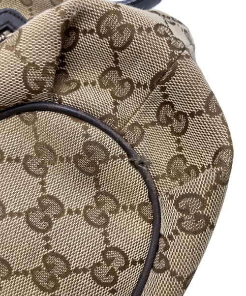 GUCCI（グッチ）GUCCI (グッチ) GGキャンバス ショルダーバッグ ベージュの古着・服飾アイテム