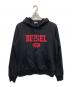 DIESEL（ディーゼル）の古着「プルオーバーパーカー」｜ブラック