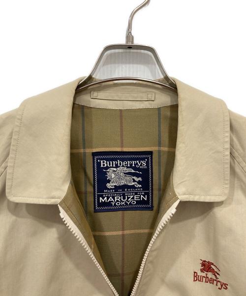 Burberry's（バーバリーズ）Burberry's (バーバリーズ) ハリントンジャケット ベージュ サイズ:-の古着・服飾アイテム