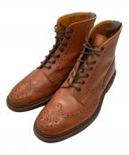 Tricker'sトリッカーズ）の古着「ウィングチップブーツ」｜ブラウン