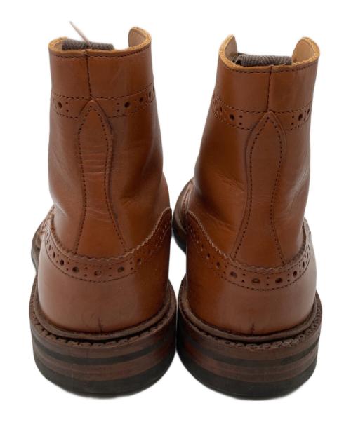 Tricker's（トリッカーズ）Tricker's (トリッカーズ) ウィングチップブーツ ブラウン サイズ:8の古着・服飾アイテム