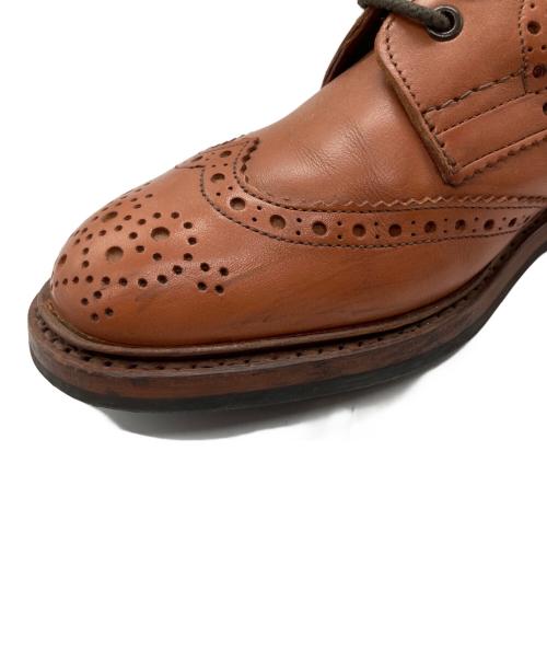 Tricker's（トリッカーズ）Tricker's (トリッカーズ) ウィングチップブーツ ブラウン サイズ:8の古着・服飾アイテム