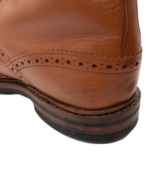 Tricker's（トリッカーズ）Tricker's (トリッカーズ) ウィングチップブーツ ブラウン サイズ:8の古着・服飾アイテム