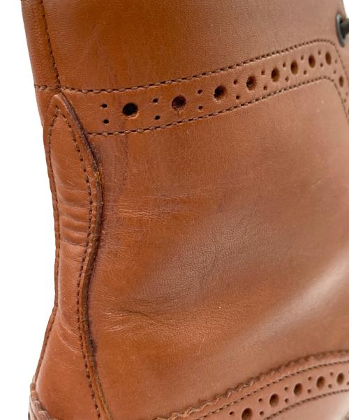 Tricker's（トリッカーズ）Tricker's (トリッカーズ) ウィングチップブーツ ブラウン サイズ:8の古着・服飾アイテム
