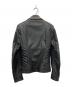 VERSACE (ヴェルサーチェ) H&M (エイチアンドエム) スタッズレザージャケット ブラック サイズ:XS：15000円