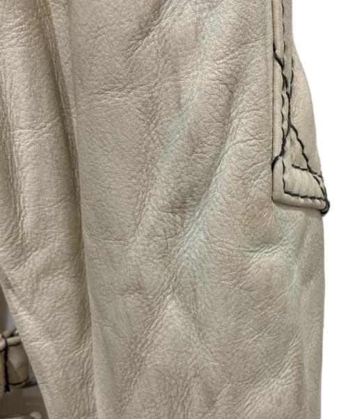 Schott（ショット）Schott (ショット) ライダースジャケット アイボリー サイズ:Sの古着・服飾アイテム