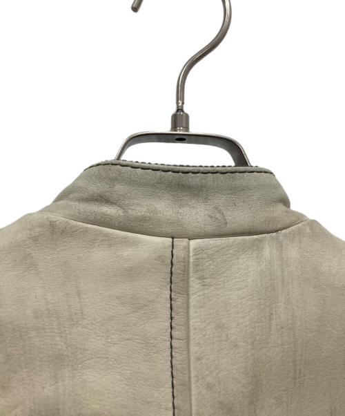Schott（ショット）Schott (ショット) ライダースジャケット アイボリー サイズ:Sの古着・服飾アイテム