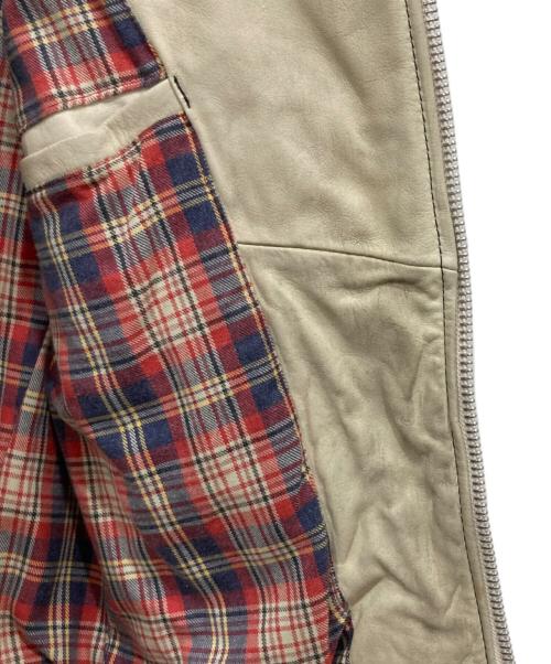 Schott（ショット）Schott (ショット) ライダースジャケット アイボリー サイズ:Sの古着・服飾アイテム