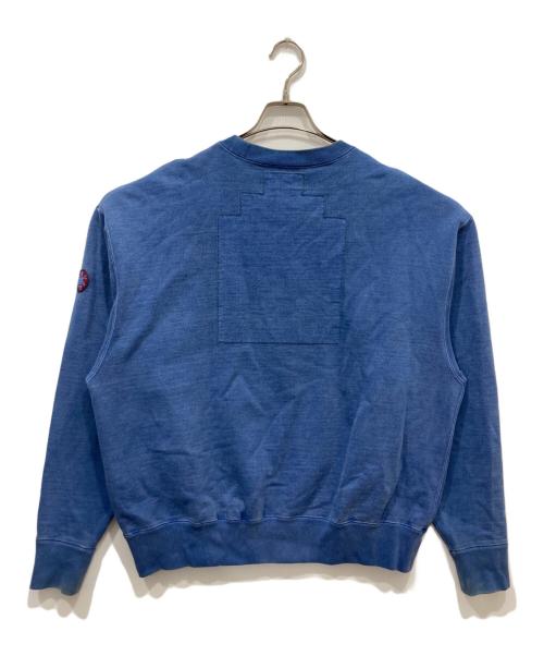 C.E（シーイー）C.E (シーイー) クルーネックスウェット ブルー サイズ:Mの古着・服飾アイテム