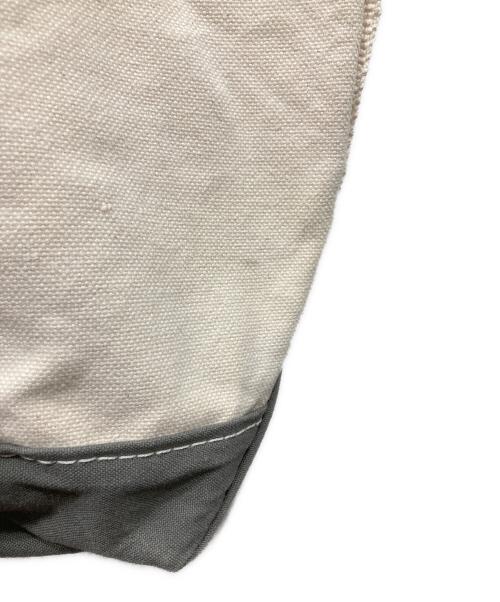 L.L.Bean（エルエルビーン）L.L.Bean (エルエルビーン) トートバッグ ホワイト×グレーの古着・服飾アイテム