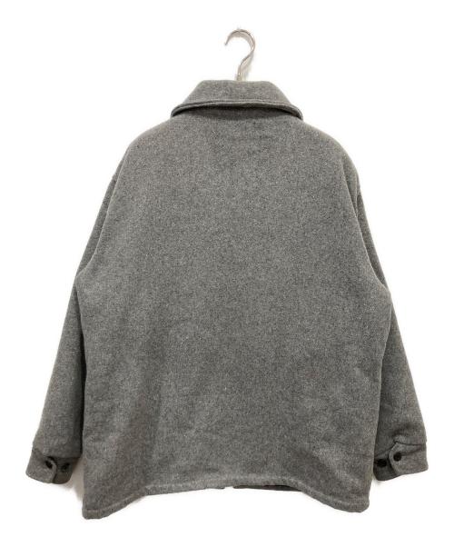MELTON（メルトン）MELTON (メルトン) ジップアップCPOジャケット グレー サイズ:不明の古着・服飾アイテム