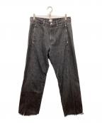kaikoカイコー）の古着「BUG DENIM PANT ONEWASH」｜ブラック