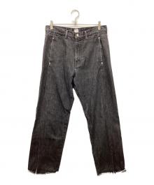 kaiko（カイコー）の古着「BUG DENIM PANT ONEWASH」｜ブラック