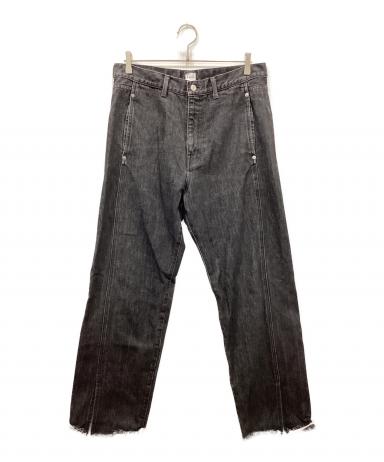 kaiko BUG DENIM  カイコー 中古・古着通販】kaiko (カイコー) BUG DENIM PANT ONEWASH ブラック