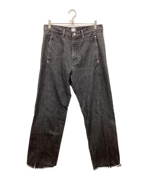 kaiko（カイコー）kaiko (カイコー) BUG DENIM PANT ONEWASH ブラック サイズ:3の古着・服飾アイテム