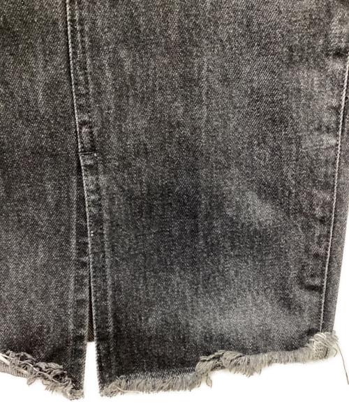 kaiko（カイコー）kaiko (カイコー) BUG DENIM PANT ONEWASH ブラック サイズ:3の古着・服飾アイテム