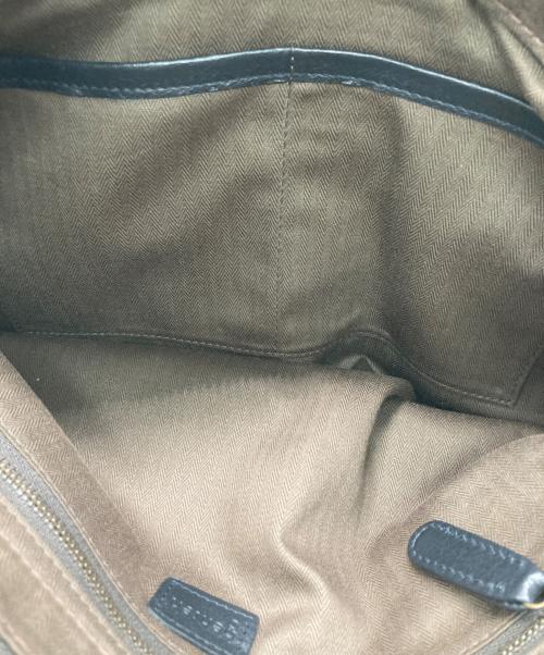 genten（ゲンテン）genten (ゲンテン) レザーショルダーバッグ ブラック 未使用品の古着・服飾アイテム