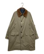 RHYTHRリズル）の古着「REVERSIBLE SOUTIEN COLLAR COAT」｜カーキ×ネイビー