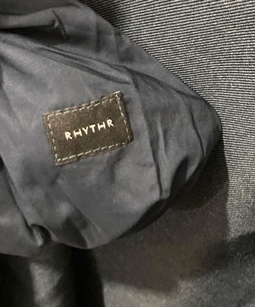 RHYTHR（リズル）RHYTHR (リズル) REVERSIBLE SOUTIEN COLLAR COAT カーキ×ネイビー サイズ:Sの古着・服飾アイテム