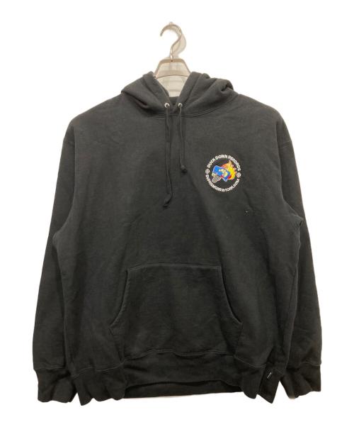 SUPREME（シュプリーム）SUPREME (シュプリーム) Duck Down Records (ダックダウンレコード) Hooded Sweatshirt ブラック サイズ:XLの古着・服飾アイテム