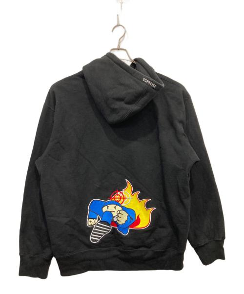 SUPREME（シュプリーム）SUPREME (シュプリーム) Duck Down Records (ダックダウンレコード) Hooded Sweatshirt ブラック サイズ:XLの古着・服飾アイテム