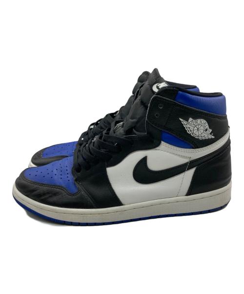 NIKE（ナイキ）NIKE (ナイキ) Air Jordan 1 Retro High OG/エアジョーダン1 レトロ ハイ OG ブラック×ブルー サイズ:29の古着・服飾アイテム