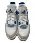 中古・古着 NIKE (ナイキ) Air Jordan 4 Retro ライトグレー×ブルー サイズ:29ｃｍ：14000円