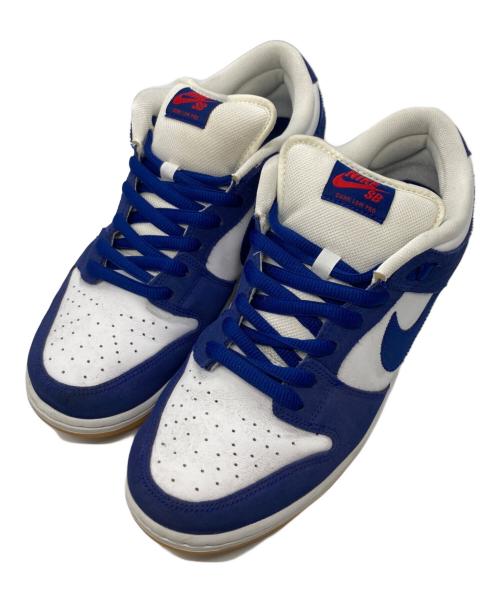 NIKE SB（ナイキエスビー）NIKE SB (ナイキエスビー) Dunk Low / ダンクロー ホワイト×ブルー サイズ:29cmの古着・服飾アイテム