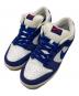 NIKE SB（ナイキエスビー）の古着「Dunk Low / ダンクロー」｜ホワイト×ブルー