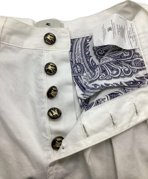 ETRO（エトロ）ETRO (エトロ) ハーフパンツ ホワイト サイズ:38の古着・服飾アイテム