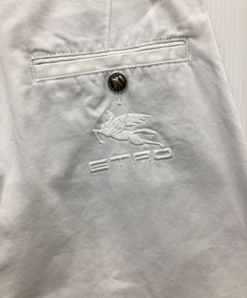 ETRO（エトロ）ETRO (エトロ) ハーフパンツ ホワイト サイズ:38の古着・服飾アイテム