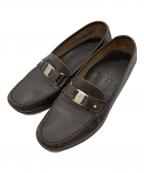 Salvatore Ferragamoサルヴァトーレ フェラガモ）の古着「モカシンシューズ」｜ブラウン